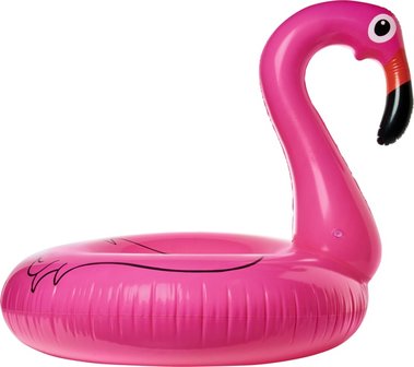 Flamingo opblaasbare zwemband